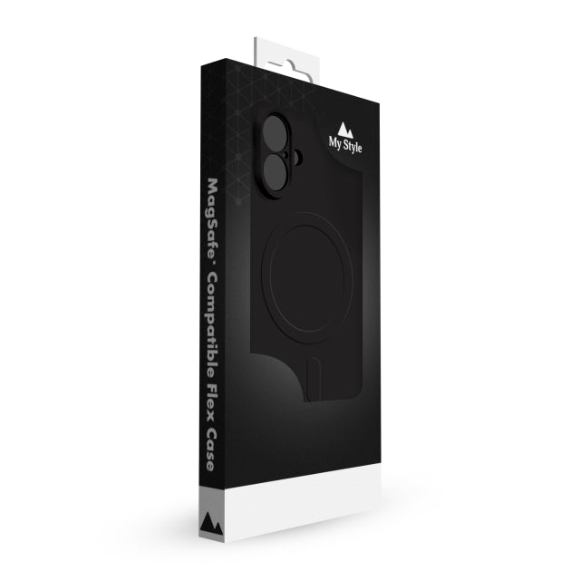 Back Case + Magsafe voor Apple iPhone 16 Black