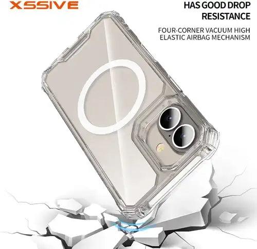 Back Case voor Magsafe iPhone 16 Plus - Clear