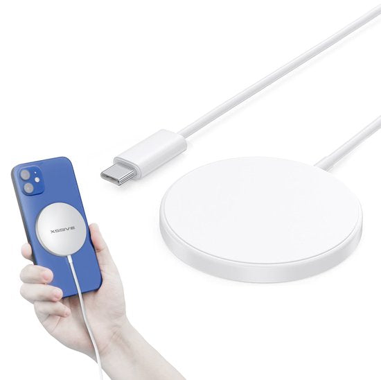 15W Draadloze Magsafe Lader - Wit