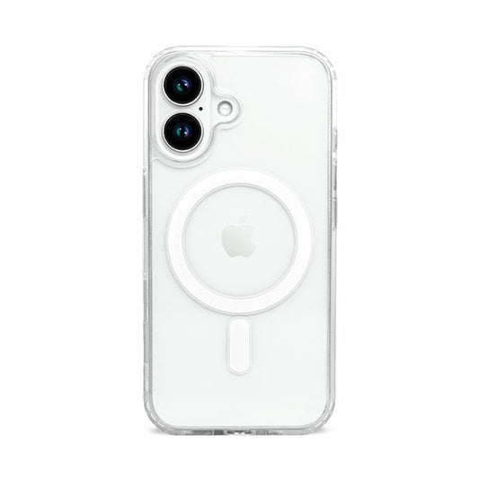 Back Case + Magsafe voor iPhone 16 - Transparant
