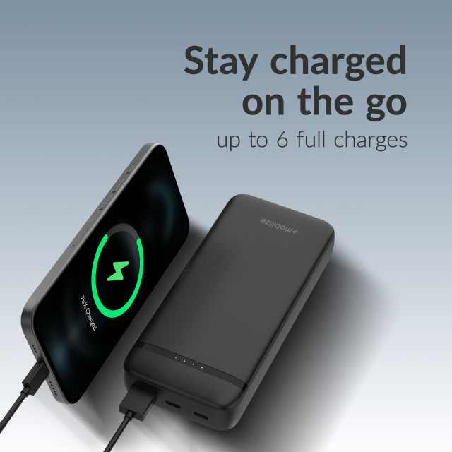 Power Bank 20000mAh PD 20W Black