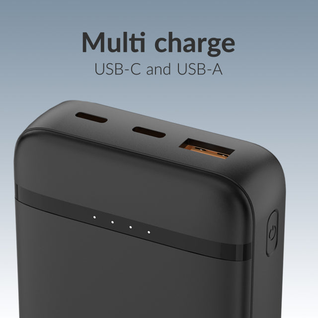 Power Bank 20000mAh PD 20W Black