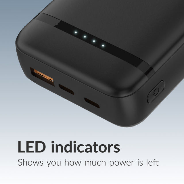 Power Bank 20000mAh PD 20W Black