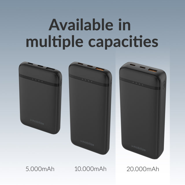 Power Bank 20000mAh PD 20W Black