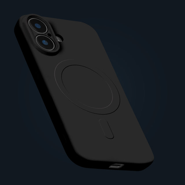 Back Case + Magsafe voor Apple iPhone 16 Black