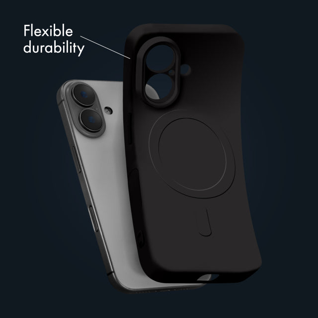 Back Case + Magsafe voor Apple iPhone 16 Black