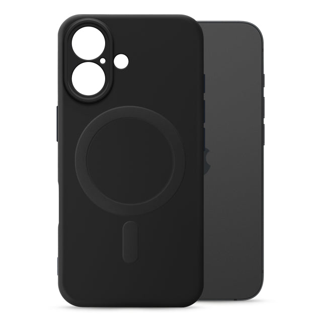 Back Case + Magsafe voor Apple iPhone 16 Black