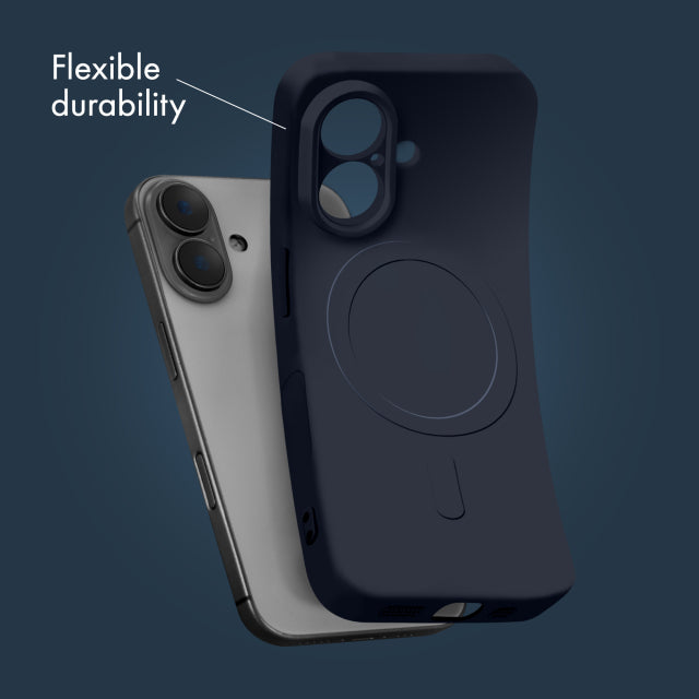 Back Case + Mafsafe voor iPhone 17 Pro Midnight Blue