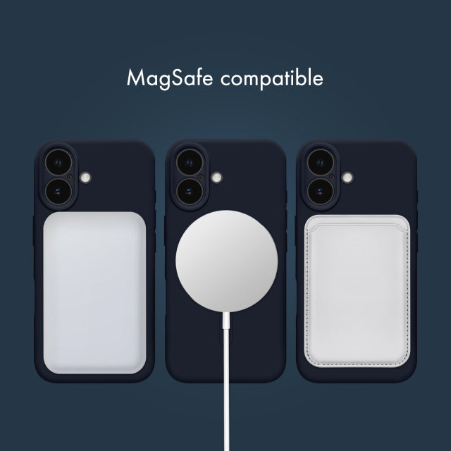 Back Case + Magsafe voor iPhone 17 Midnight Blue