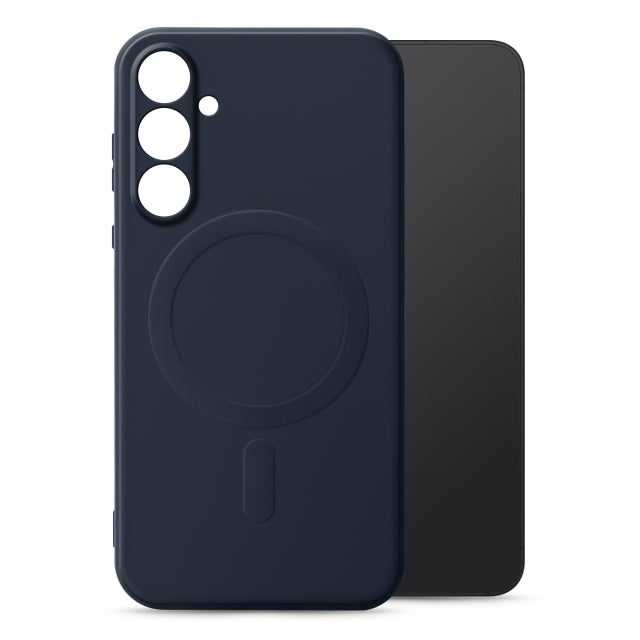 Back Case + Magsafe voor Samsung Galaxy S25 Midnight Blue