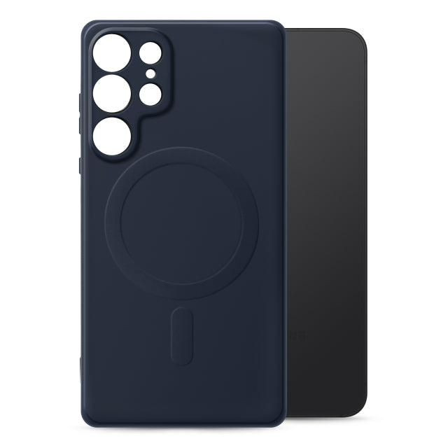 Back Case + Magsafe voor Samsung Galaxy S25 Ultra Midnight Blue