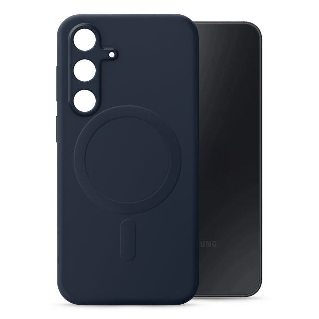 Back Case + Magsafe voor Samsung Galaxy S25 FE Midnight Blue