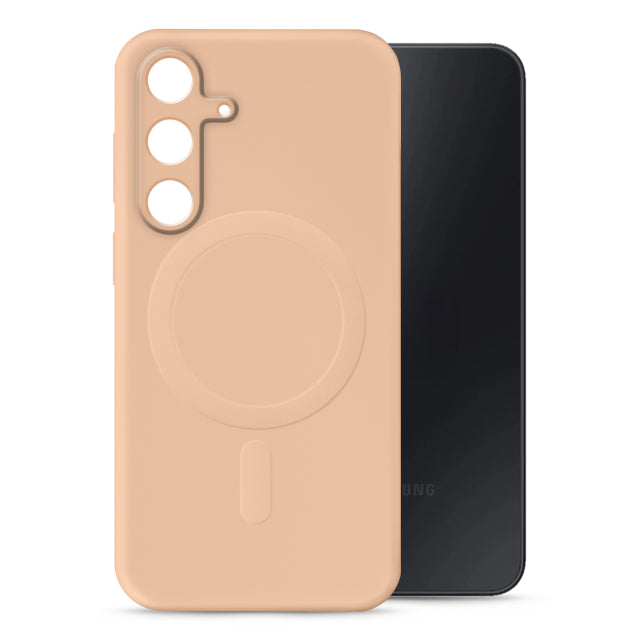 Back Case + Magsafe voor Samsung Galaxy S25 FE Pink