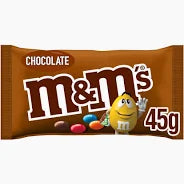 M&M zakje bruin
