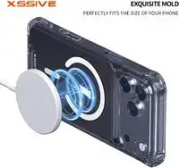 Back Case voor Magsafe iPhone 17 Pro Max - Clear