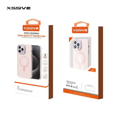 Xssive Back Case voor Magsafe iPhone 17 Pro - Pink