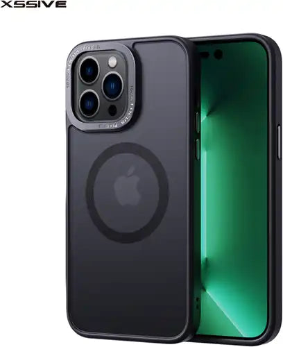 Back Case voor Magsafe iPhone 12 - Zwart